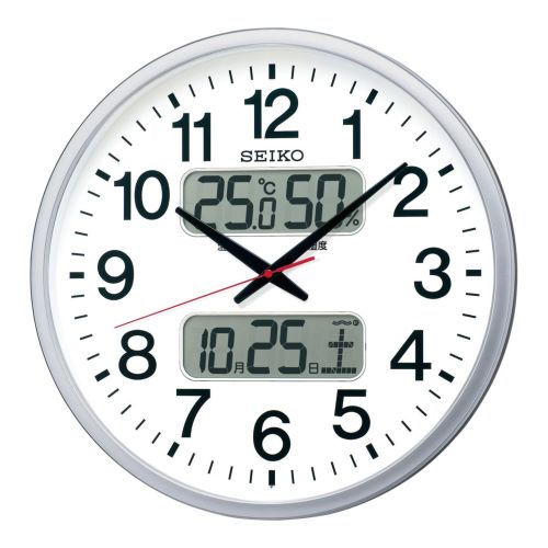 ノベルティ：＜記念時計 名入れ1個～＞ セイコー 大型電波掛時計